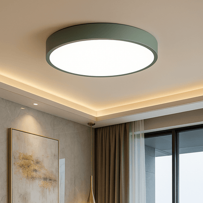 ETERNA BEAM - Moderne LED Plafondlamp in Roze en Grijs