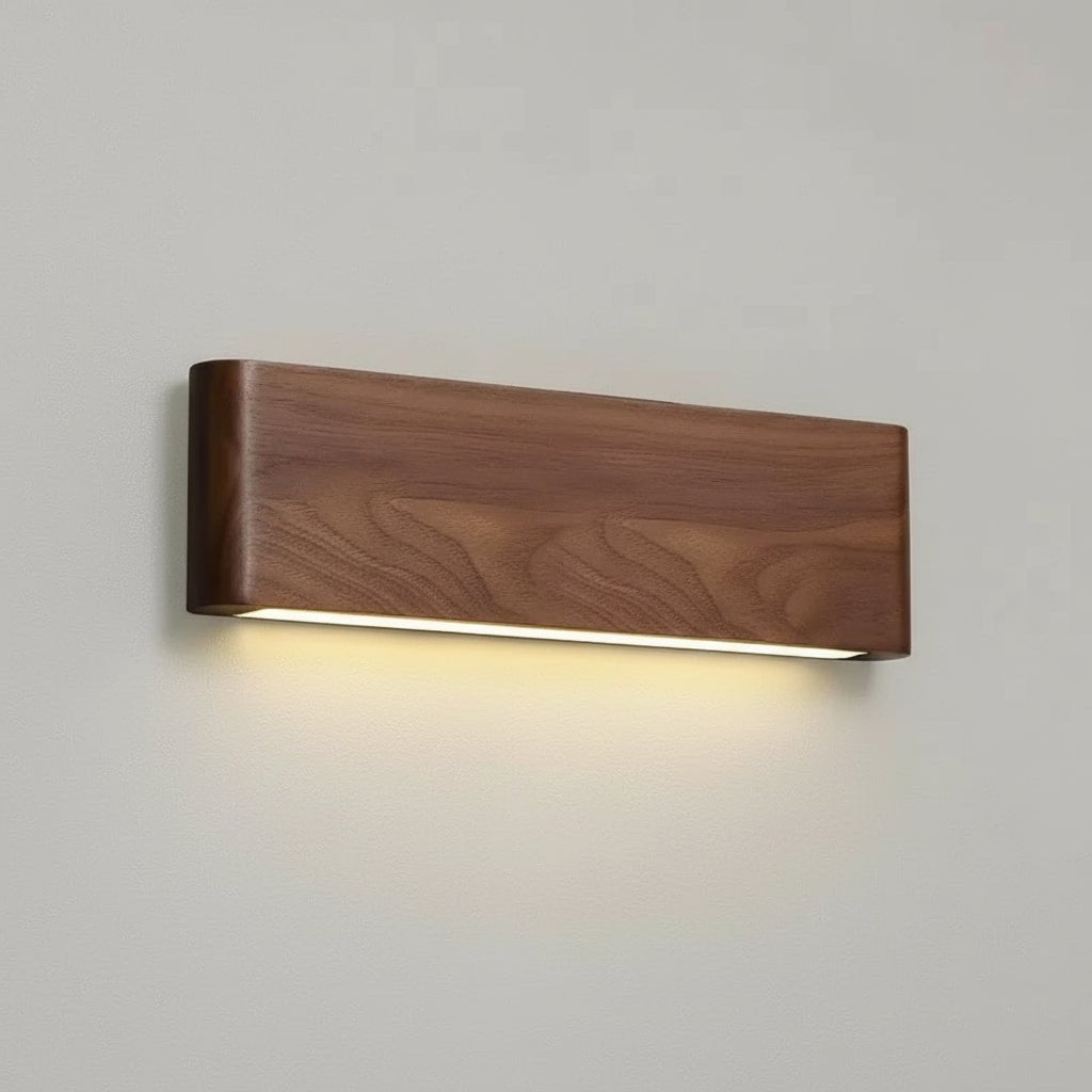 Modern LED Wooden Wall Lamp - Adjustable Sconces with 3 Color Temperatures 12