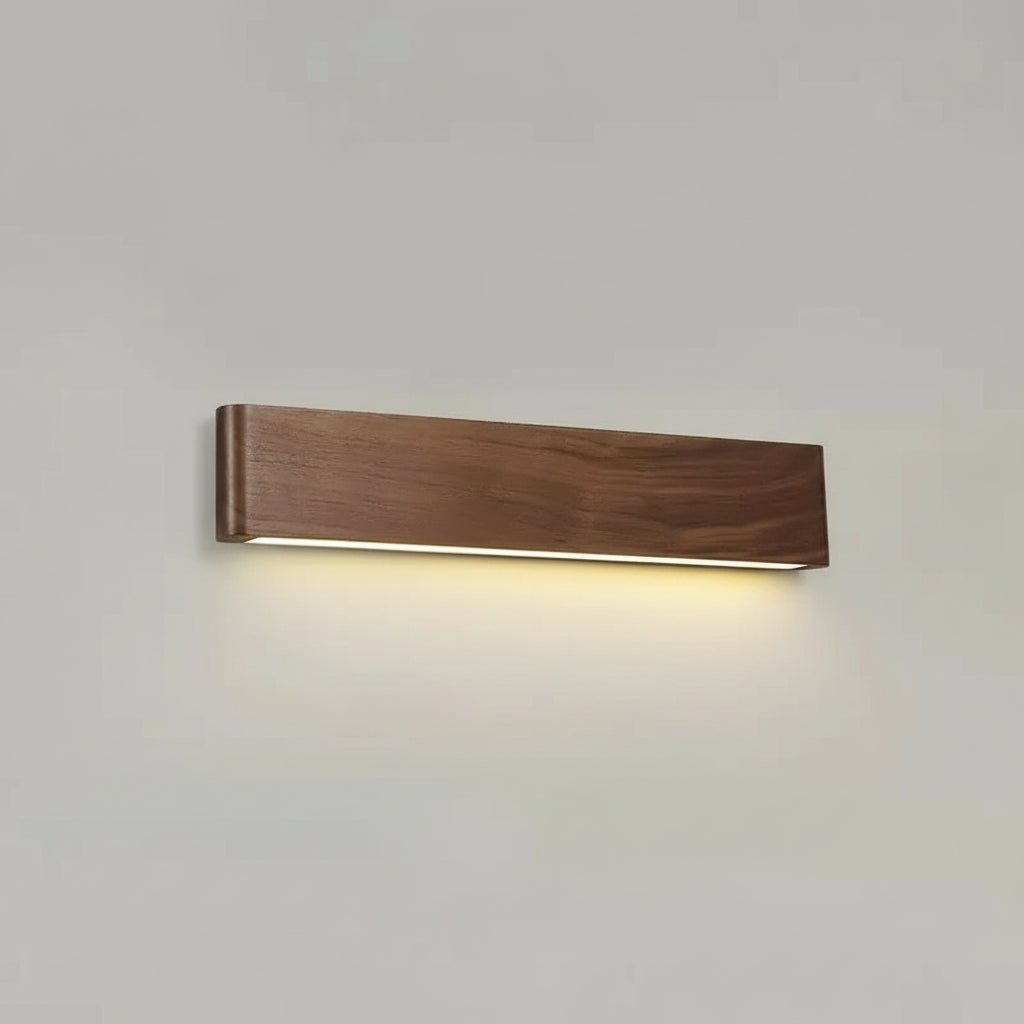 Modern LED Wooden Wall Lamp - Adjustable Sconces with 3 Color Temperatures 8