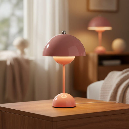 Modern Rechargeable Flower Bud Table Lamp - Elegant Ambient Lighting for Home Decor 2