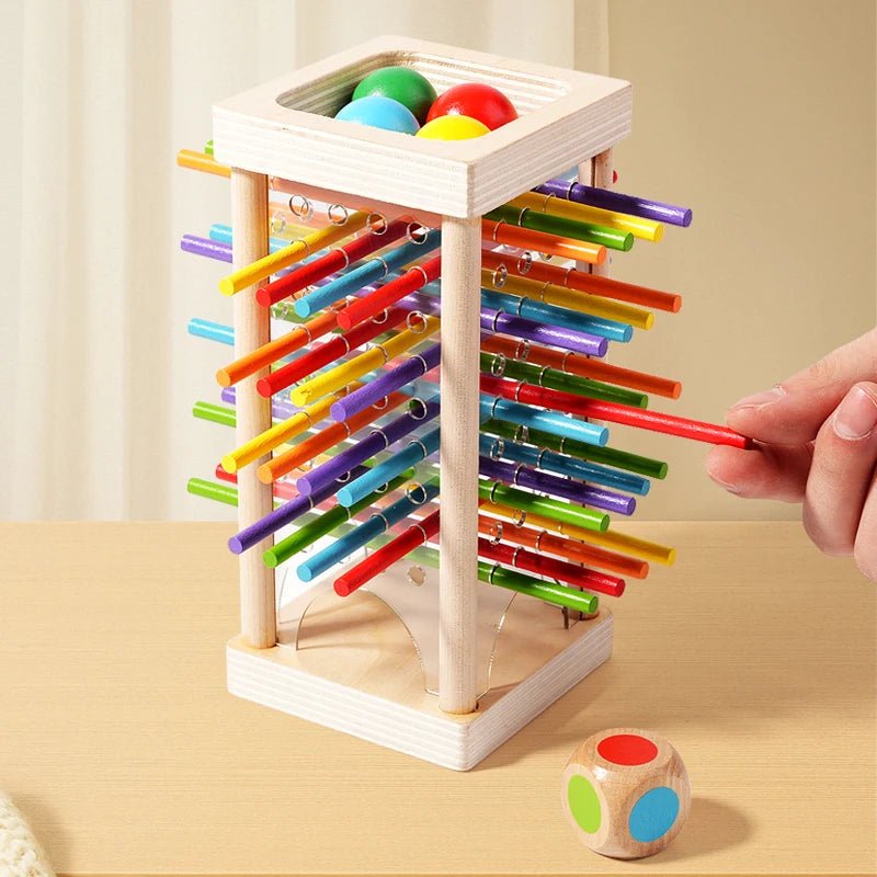 Montessori Wooden Counting Sticks Toy for Cognitive Learning & Fine Motor Skills 2