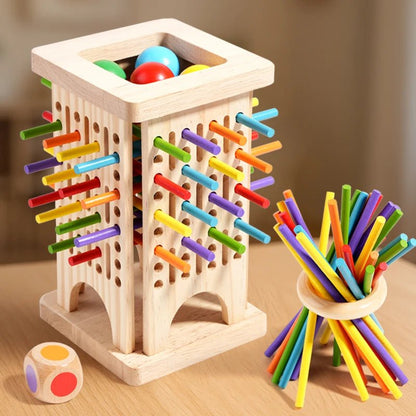 Montessori Wooden Counting Sticks Toy for Cognitive Learning & Fine Motor Skills 4