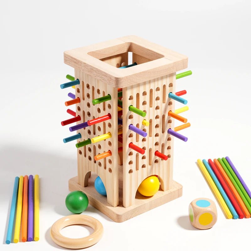 Montessori Wooden Counting Sticks Toy for Cognitive Learning & Fine Motor Skills 5