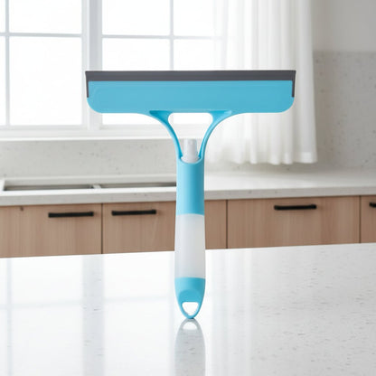 Multi-Function 3-in-1 Window Cleaning Squeegee with Spray Bottle & Microfiber Scrub 6