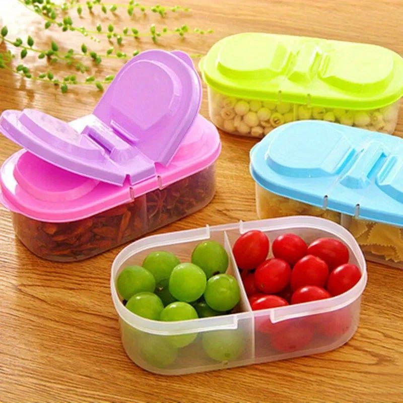 Multi-Functional Food Containers - Moisture Resistant Plastic Storage Box with Compartments 5