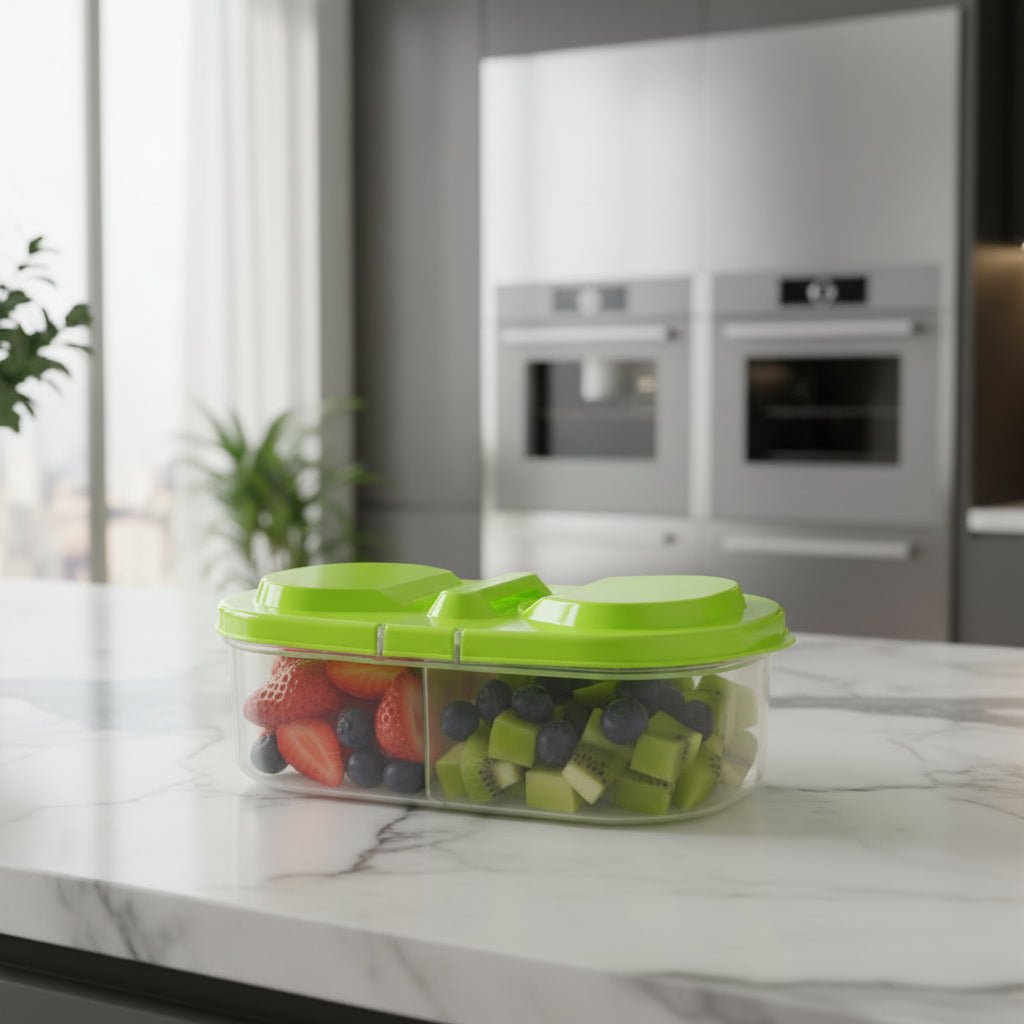 Multi-Functional Food Containers - Moisture Resistant Plastic Storage Box with Compartments 8