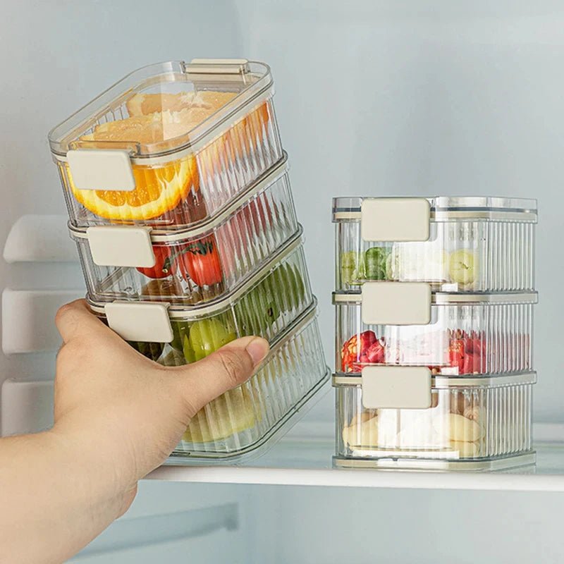 Multi-Layer Stackable Spice Storage Containers - Durable Plastic for Freshness 4