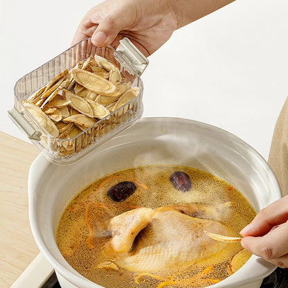 Multi-Layer Stackable Spice Storage Containers - Durable Plastic for Freshness 5