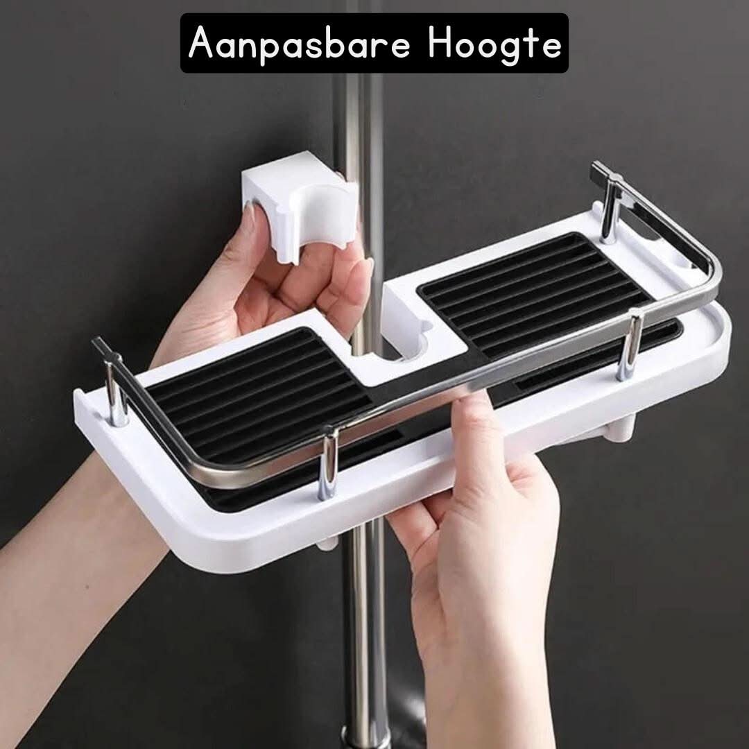 Multifunctional Punch-Free Storage Rack - Space-Saving Shelves for Wall & Kitchen 1