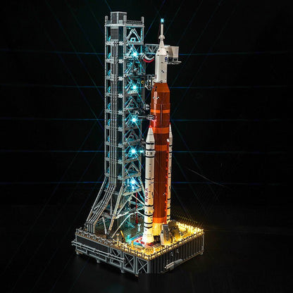 NASA Artemis Space Launch System Model Building Kit - Multi-Stage Rocket with Launch Tower and Orion Capsule 5