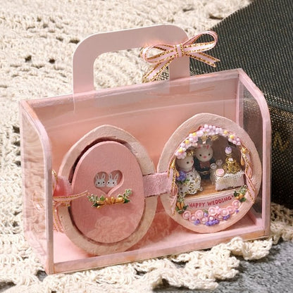 NATUREHAVEN – Handmade Walnut Shell Dollhouse for Unique Miniature Décor 12