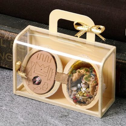 NATUREHAVEN – Handmade Walnut Shell Dollhouse for Unique Miniature Décor 16