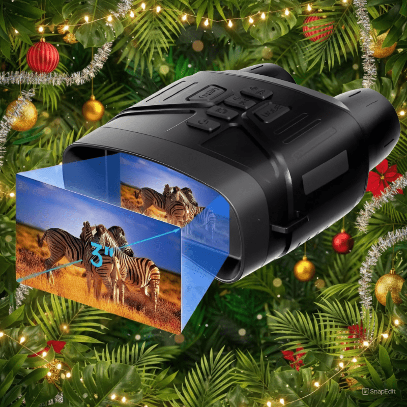 NOCTIVIEW – Digital infrared night vision binoculars with 4K resolution & 36MP camera 0