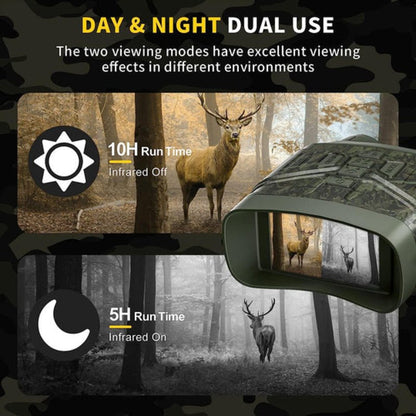 NOCTIVIEW – Digital infrared night vision binoculars with 4K resolution & 36MP camera 4