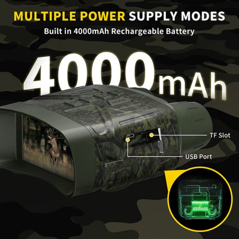 NOCTIVIEW – Digital infrared night vision binoculars with 4K resolution & 36MP camera 6