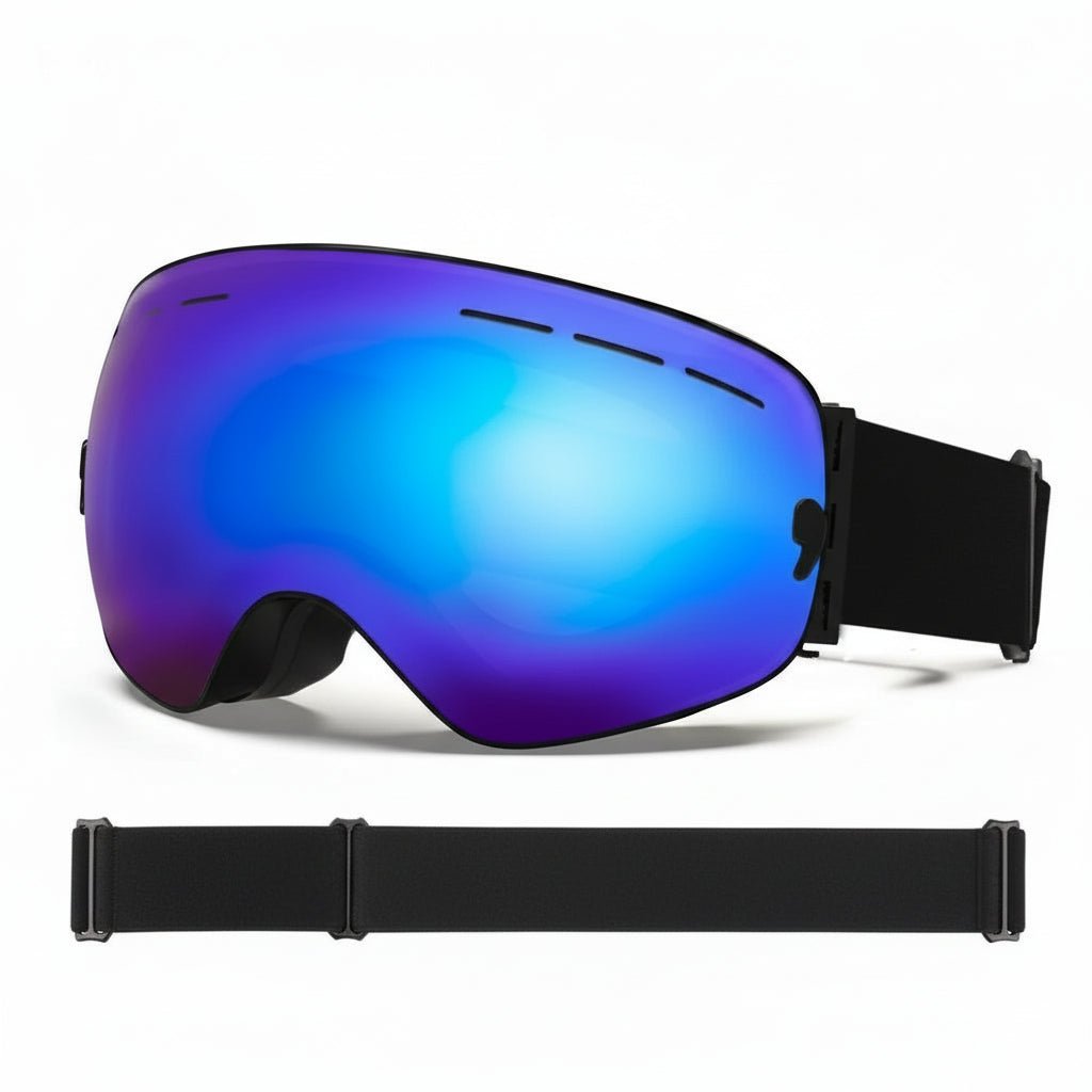 Natfire Snow Ski Goggles with UV400 Protection & Anti-Fog Interchangeable Lenses 14