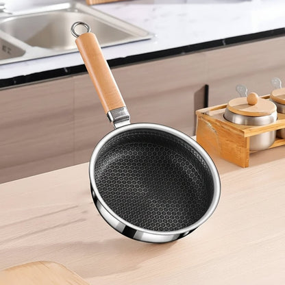 Nature Grip - Nonstick Stainless Steel Cooking Pan with Ergonomic Handle 5