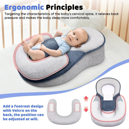 NestleNap Baby Pillow - Ergonomic pillow for safe baby sleep 4