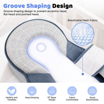NestleNap Baby Pillow - Ergonomic pillow for safe baby sleep 6