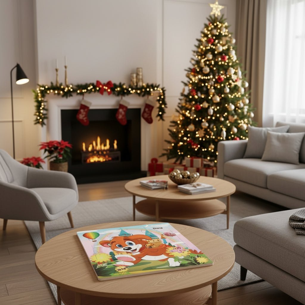 New 20 Piece Wooden 3d Puzzle Cartoon Animal Vehicle Jigsaw Puzzle Montessori Educational Toys For Kids Baby 1 2 3 Years 2