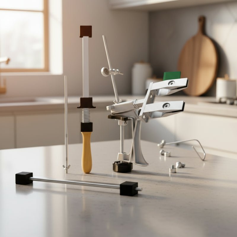 New Upgraded2024 Fixed Angle Knife Sharpener 360° Rotary Knife Household Whetstone Diamond Sets Kitchen Professional Sharpening 0