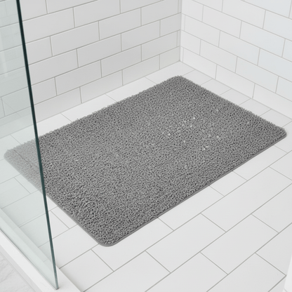 Non-Slip Shower Mat - Quick Drying, Hygienic PVC Bath Mat for Safety and Comfort 0