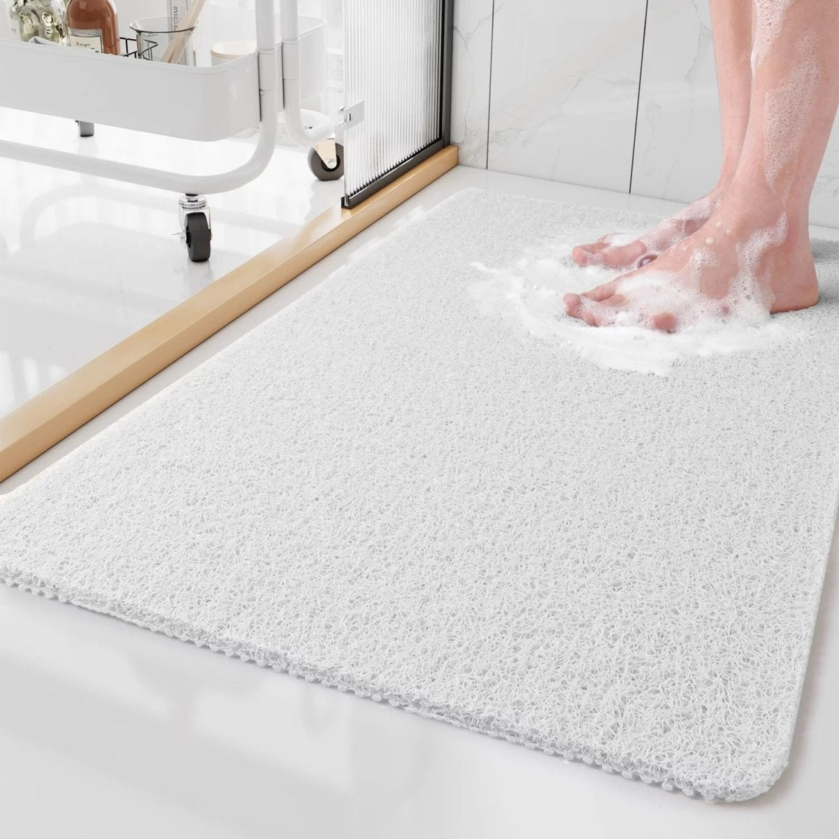 SAFEMAT – Non-Slip Shower Mat with Quick-Dry Hygienic Surface