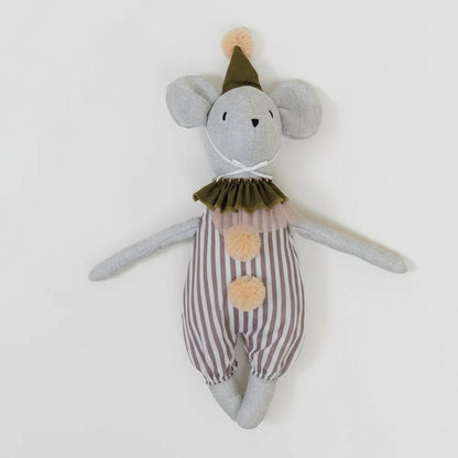 Nordic Cotton & Hemp Mouse Rabbit Doll - Whimsical Christmas Decoration 9