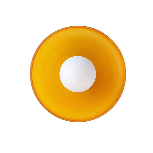 NORDILUX - Scandinavische glazen plafondlamp met transparante kap en LED-compatibiliteit