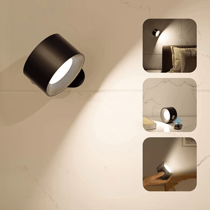 Nordic Light - Cordless Rechargeable Scandinavian Wall Lamp with Remote Control 5