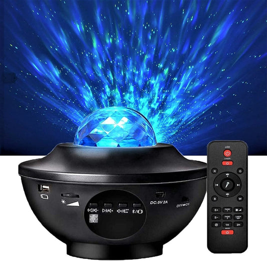 Nvroome - Portable Galaxy Projector with Bluetooth Speaker & Remote Control 0