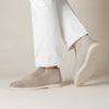 High Suede Loafers