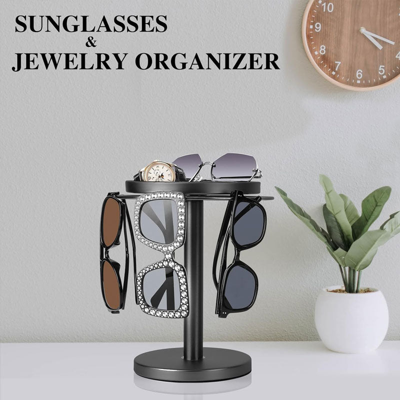 OPTITURN – 360° Rotating Glasses Stand with Compact Design & Versatile Functionality 5