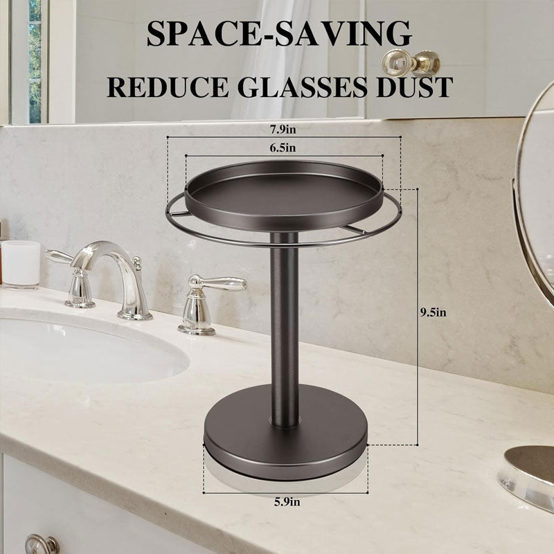 OPTITURN – 360° Rotating Glasses Stand with Compact Design & Versatile Functionality 7