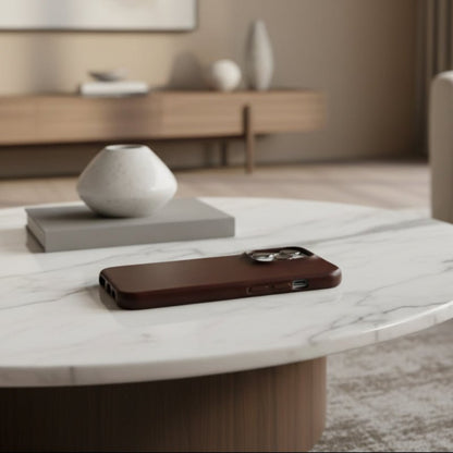 Ölwachs Genuine Leather iPhone Case - MagSafe Compatible, Fits iPhone 13 to 16 Pro Max 0