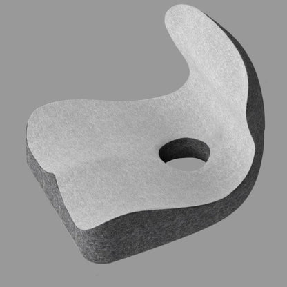 Oraliu L-Shape Memory Foam Cushion | Relieves Back, Coccyx & Spine Pain | Orthopedic Seat Pad | Office & Home Comfort 2