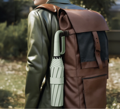OutdoorHaven - Automatic Wind Resistant Umbrella with Innovative Folding Design 5