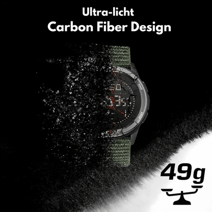 OutdoorHaven - Lightweight Carbon Fiber Outdoor Watch with Fitness Tracker 2
