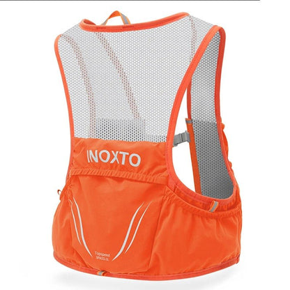 OutdoorHaven Trailrun Hydration Vest with 2 Soft Flasks and Reflective Stripes 2