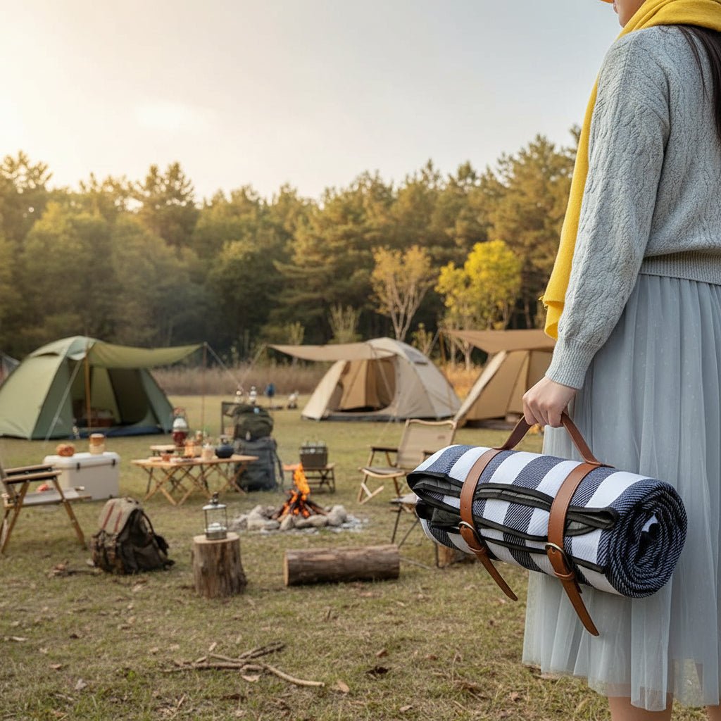 Outdoor Essentials - Waterproof Foldable Picnic Blanket for Comfort and Versatility 1