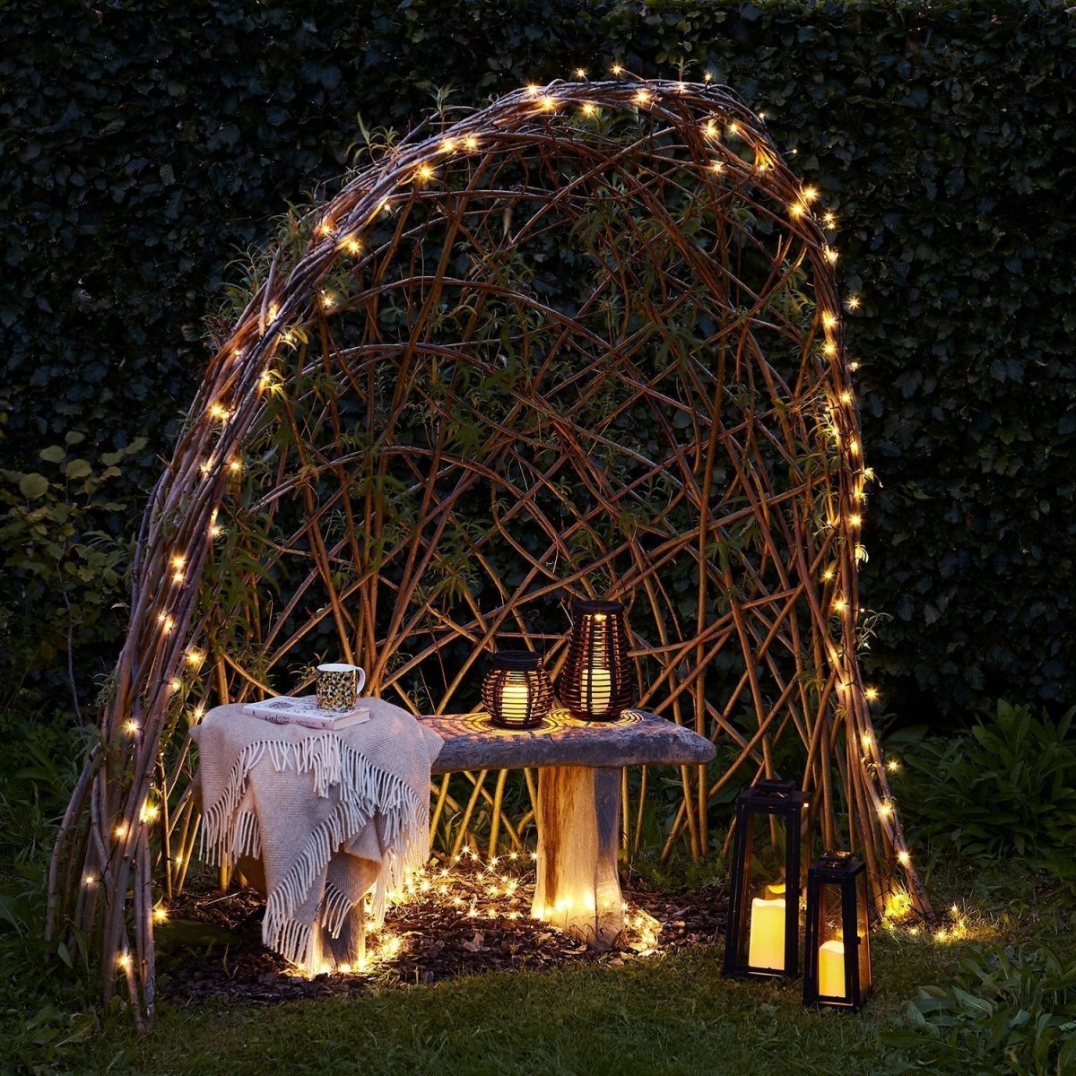 Outdoor LED Fairy String Lights - 10-20m Garden Decor for Festive Atmosphere 6