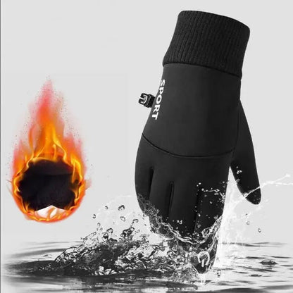 Outdoor Pro - Full Finger Waterproof Touch Screen Fleece Gloves for Winter Sports 1