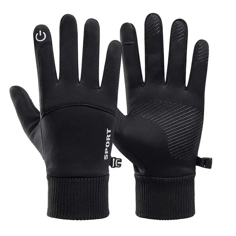 Outdoor Pro - Full Finger Waterproof Touch Screen Fleece Gloves for Winter Sports 6