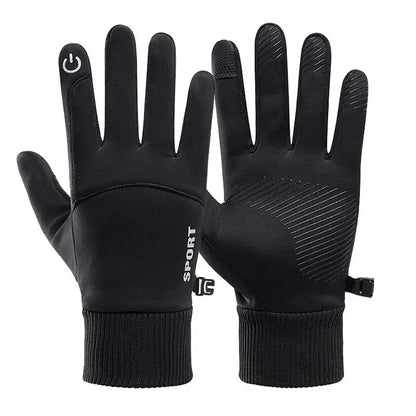 Outdoor Pro - Full Finger Waterproof Touch Screen Fleece Gloves for Winter Sports 6