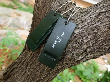 Outdoor Survival Whistle - 3-Frequency High Decibel Emergency Signal Tool 2
