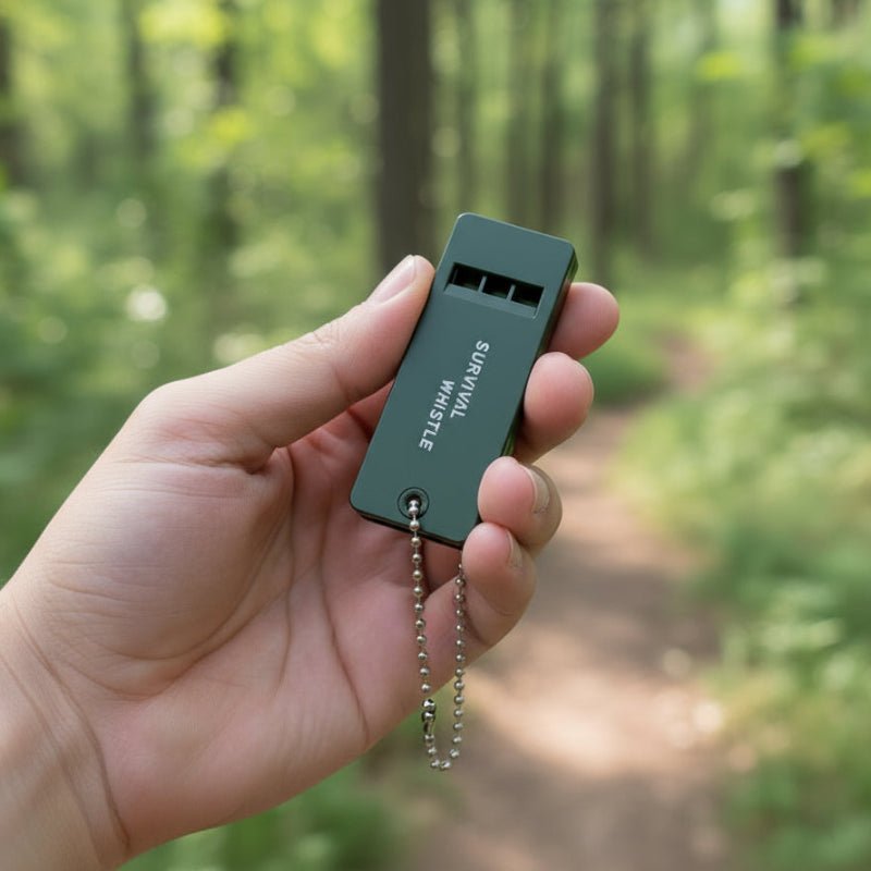 Outdoor Survival Whistle - 3-Frequency High Decibel Emergency Signal Tool 5