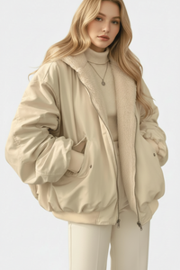 COZYVOLT – Oversized Women’s Puffer Jacket with Relaxed Fit