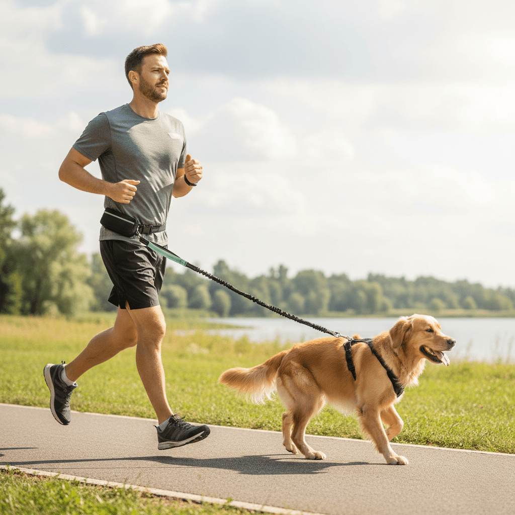 PAWRUNNER Freedom Leash – Hands-Free Dog Leash with Padded Handles 3