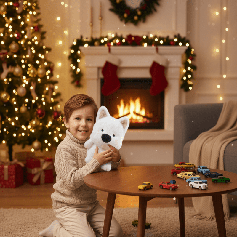 PLUFFII – Kawaii Soft Animal Plush Doll Series with Elephant, Dog, Cat & more 3