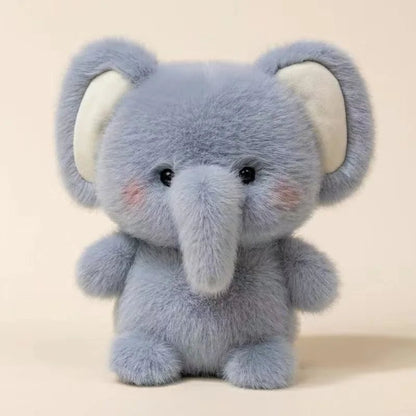 PLUFFII – Kawaii Soft Animal Plush Doll Series with Elephant, Dog, Cat & more 6